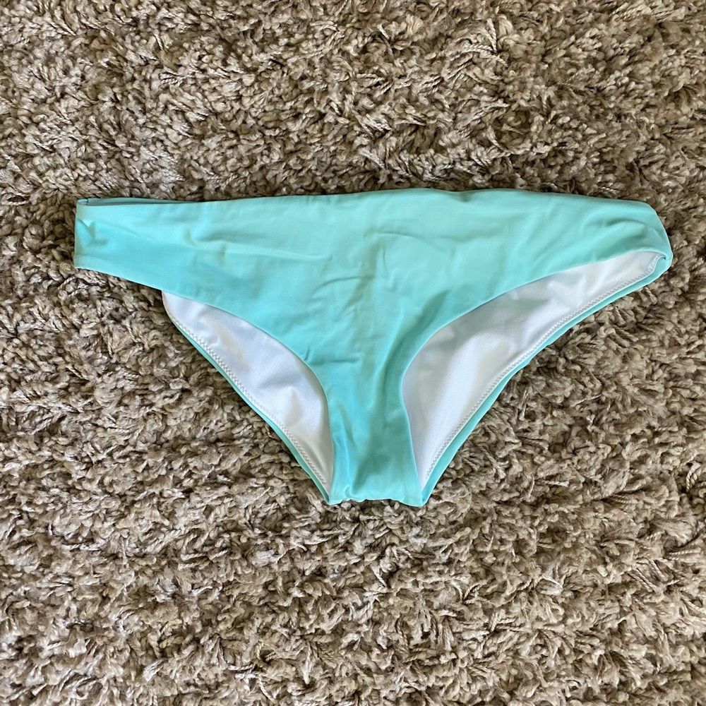 VS Pink Light Aqua Swimsuit Bottom
